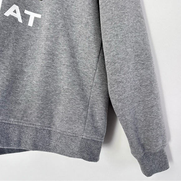 Ariat Women’s Floral Sweatshirt Size Small Casual Cozy Fleece Lined Neutral G17 - Picture 5 of 13